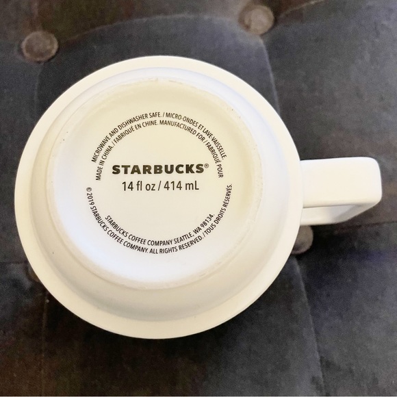 Starbucks Spring 2019 Floral Ceramic Mug 14 ounce - Picture 3 of 6